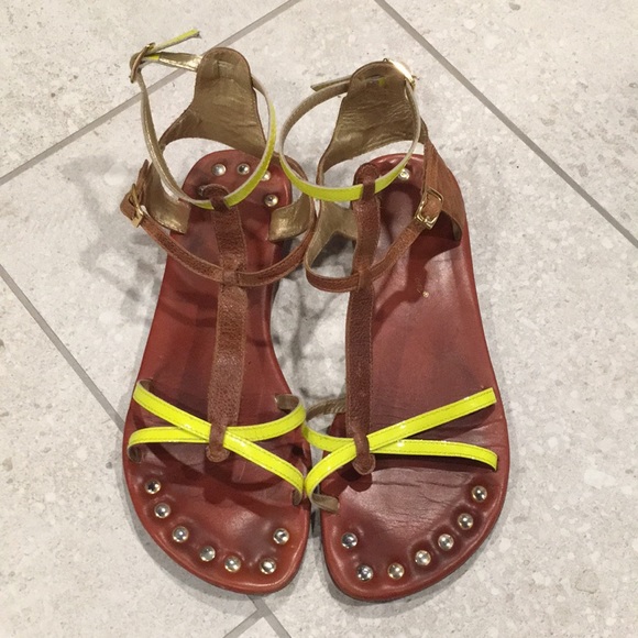 Matt Bernson KM Waif studded flat gladiator sandal - Picture 4 of 17